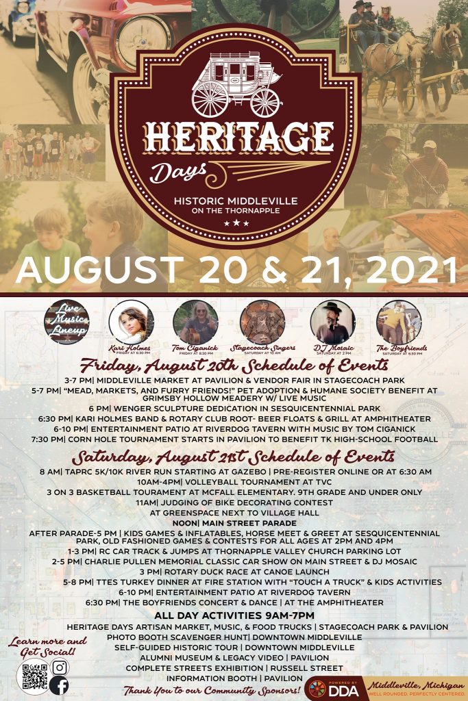 Heritage Days Middleville DDA